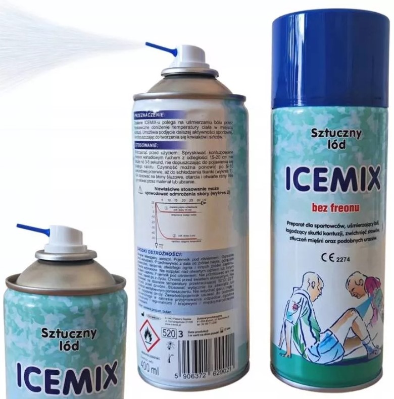 Спрей для льоду 400мл ICEMIX - Морозильна камера - Зображення 3